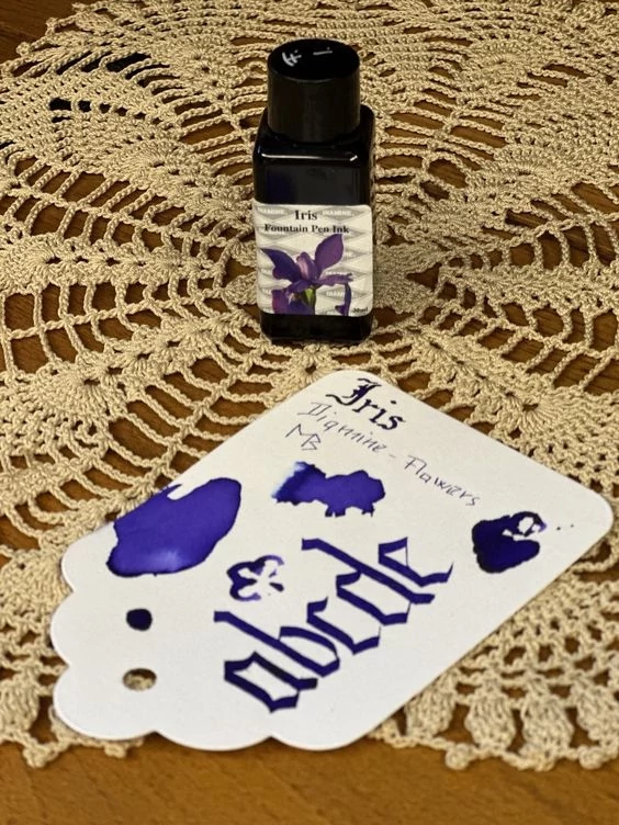 Flower töltőtolltinta 30ml Diamine - Iris