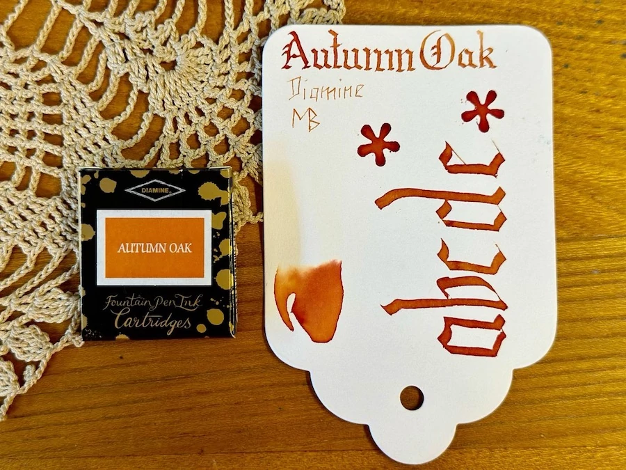 Tintapatron 6db Diamine - Autumn oak