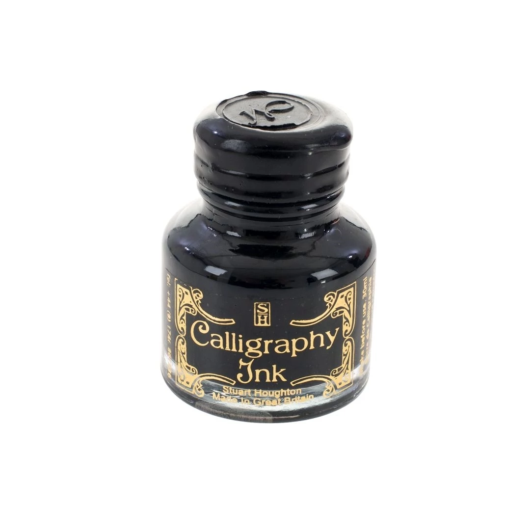  Kalligráftinta 30ml pecsétviasz zárral Manuscript - Black