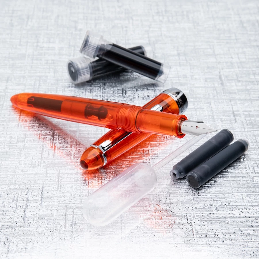 MONZA ID töltőtoll szett Monteverde - Orange flex nib