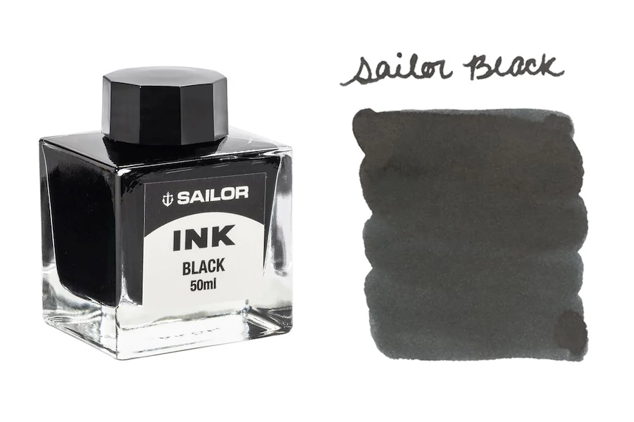 Általános töltőtolltinta 50ml Sailor  - Black