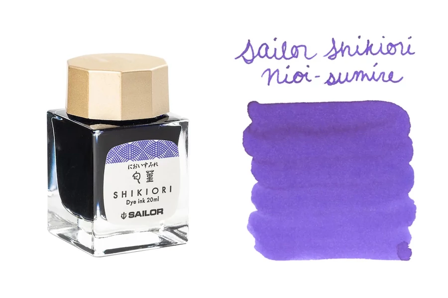 Shikiori töltőtolltinta 20ml Sailor - Nioi Sumire