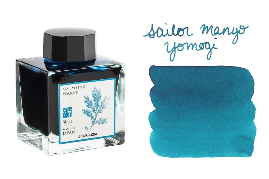 Manyo töltőtolltinta 50ml Sailor  - Yomogi