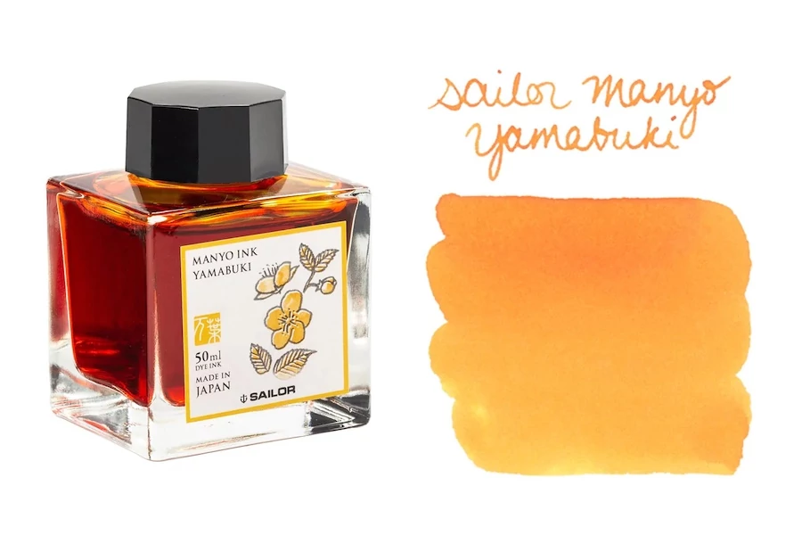 Manyo töltőtolltinta 50ml Sailor  - Yamabuki