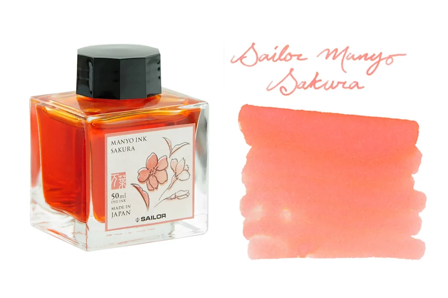 Manyo töltőtolltinta 50ml Sailor  - Sakura