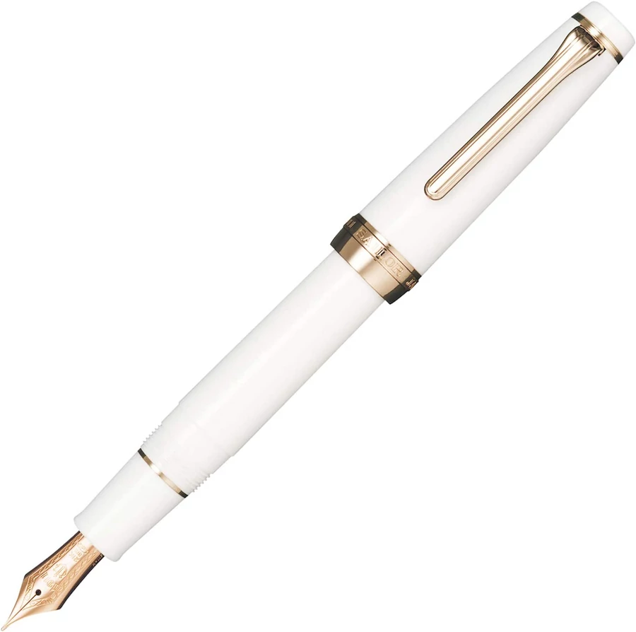 Pro Gear Slim töltőtoll Ivory/Rosegold Sailor -  MF heggyel