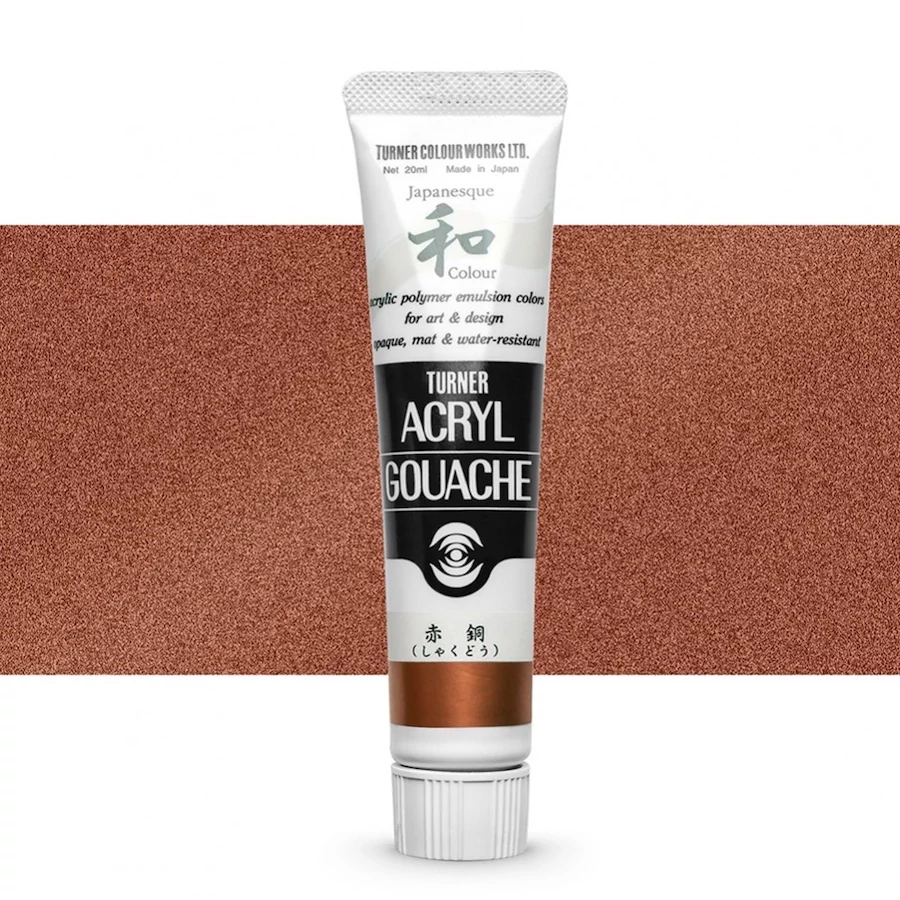 Akrilfesték 20ml Turner  - 377 Japanesque Red Bronze