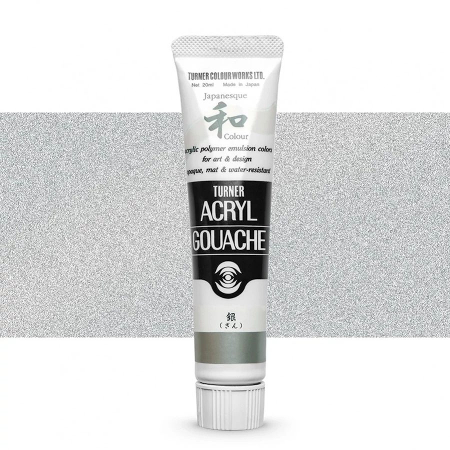 Akrilfesték 20ml Turner  - 380 Japanesque Silver