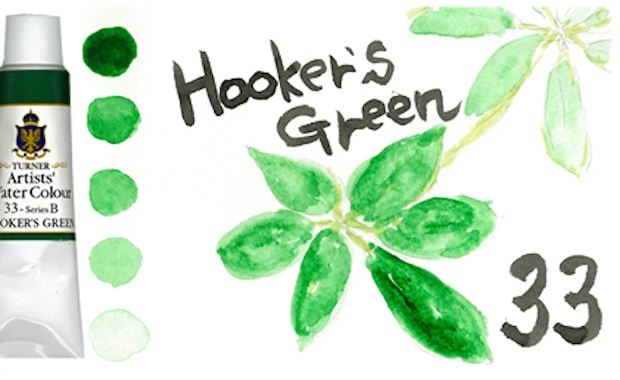 Akvarell 15ml Turner Artists - 33 Hookers Green