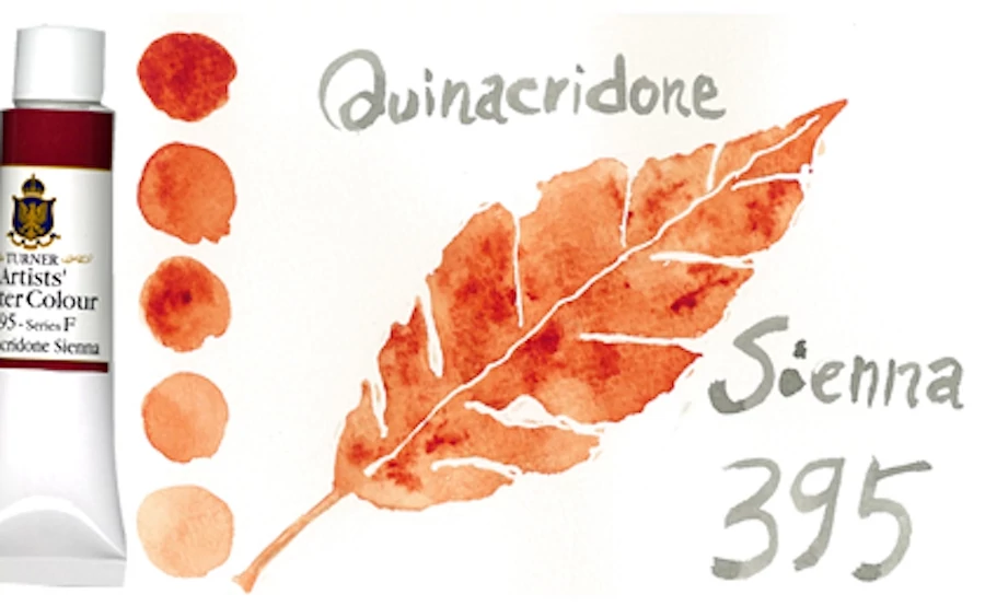 Akvarell 15ml Turner Artists - 395 Quinacridone sienna