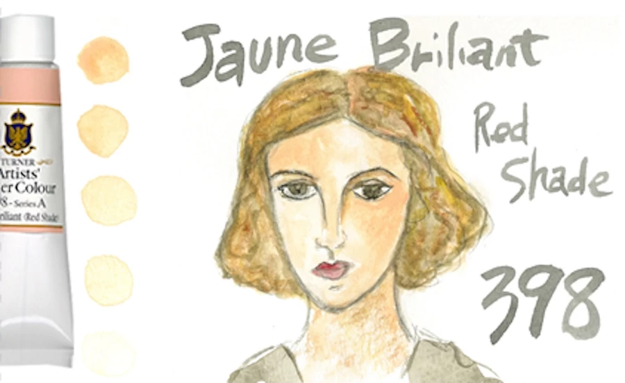 Akvarell 15ml Turner Artists - 398 Janue brillant (red shade)