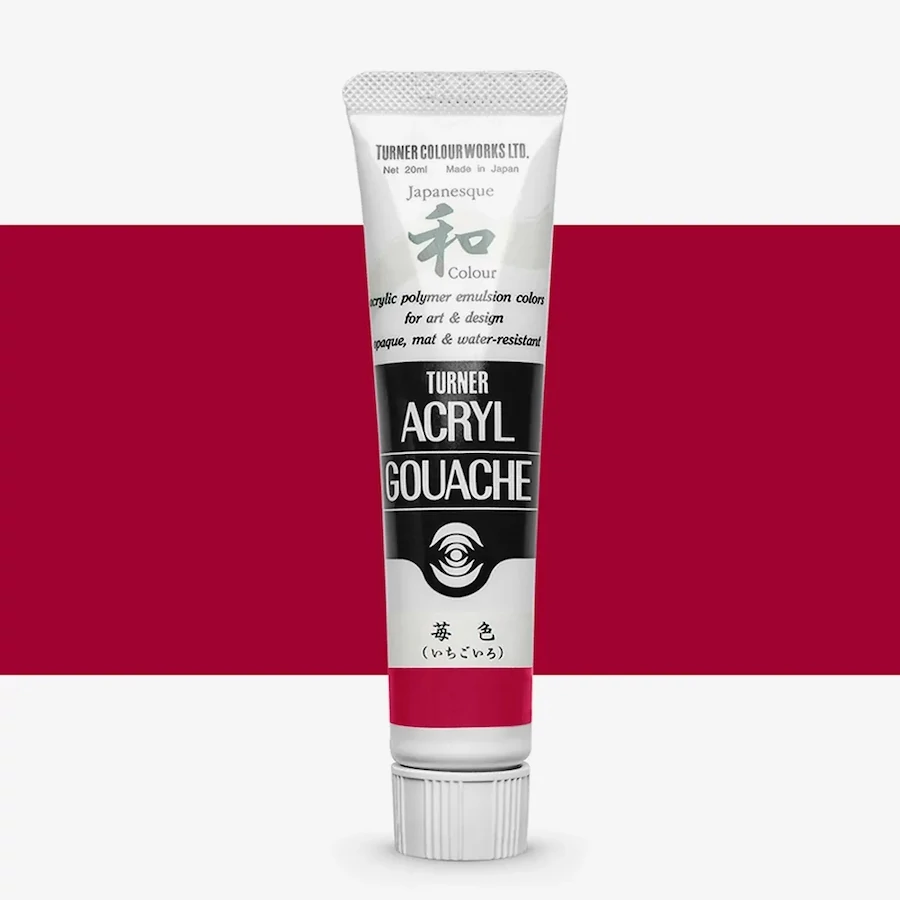 Akrilfesték 20ml Turner - 328 Japanesque Strawberry Red