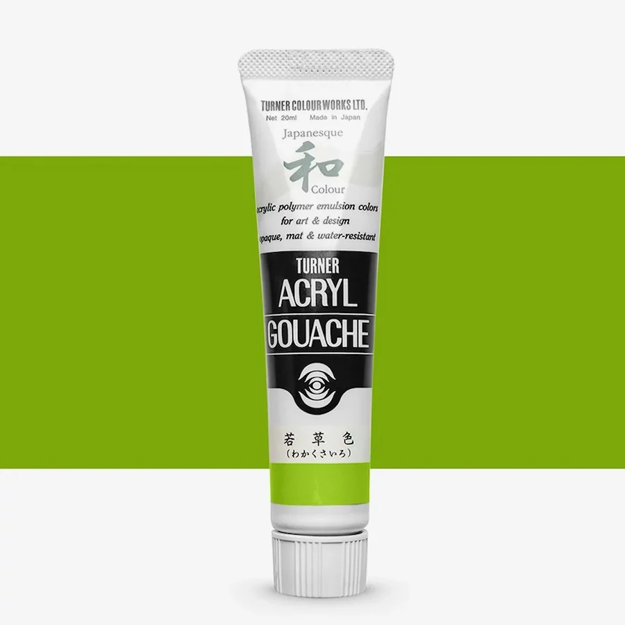 Akrilfesték 20ml Turner - 343 Japan Green Light