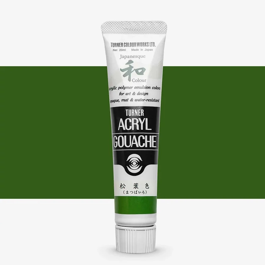 Akrilfesték 20ml Turner - 345 Japanesque Greyish Green