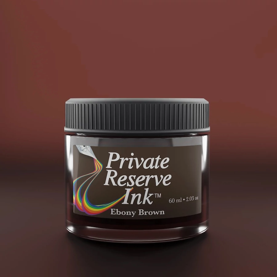  Töltőtolltinta 60ml Private Reserve Ink - Ebony Brown