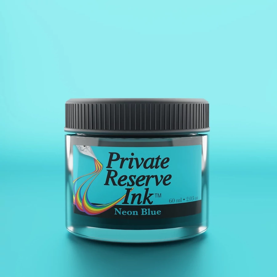 Neonszínű töltőtolltinta 60ml Private Reserve Ink - Neon Blue