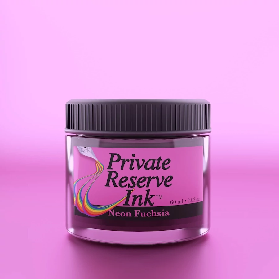 Neonszínű töltőtolltinta 60ml Private Reserve Ink - Neon Fuchsia