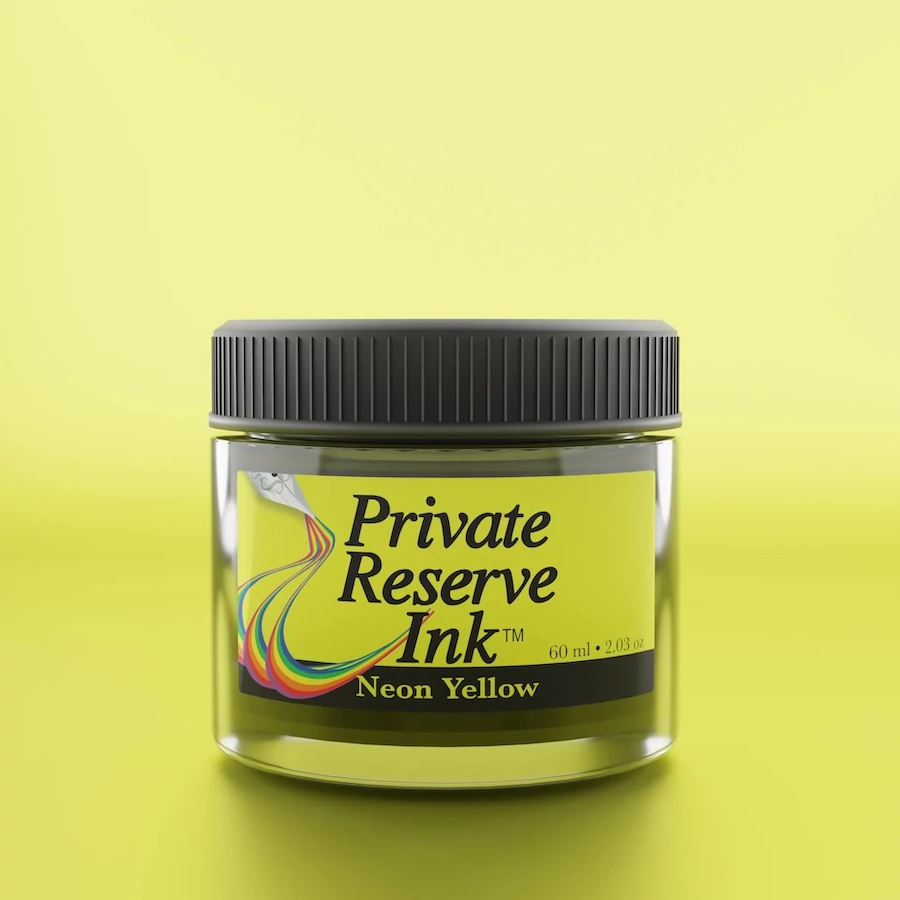 Neonszínű töltőtolltinta 60ml Private Reserve Ink - Neon Yellow