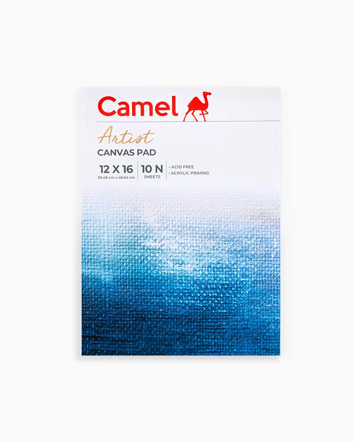 Artist Canvas pad 30x40cm/10lap Camlin