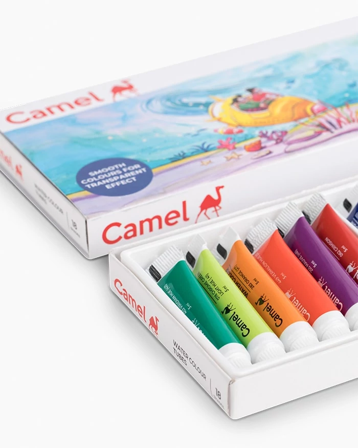Vízfesték18x5ml tubusos Camlin