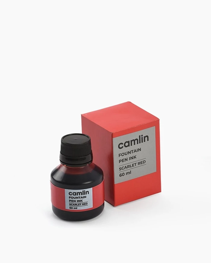 Töltőtolltinta 60ml Camlin - Scarlet Red